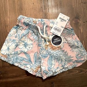 12M OshKosh Girls Shorts